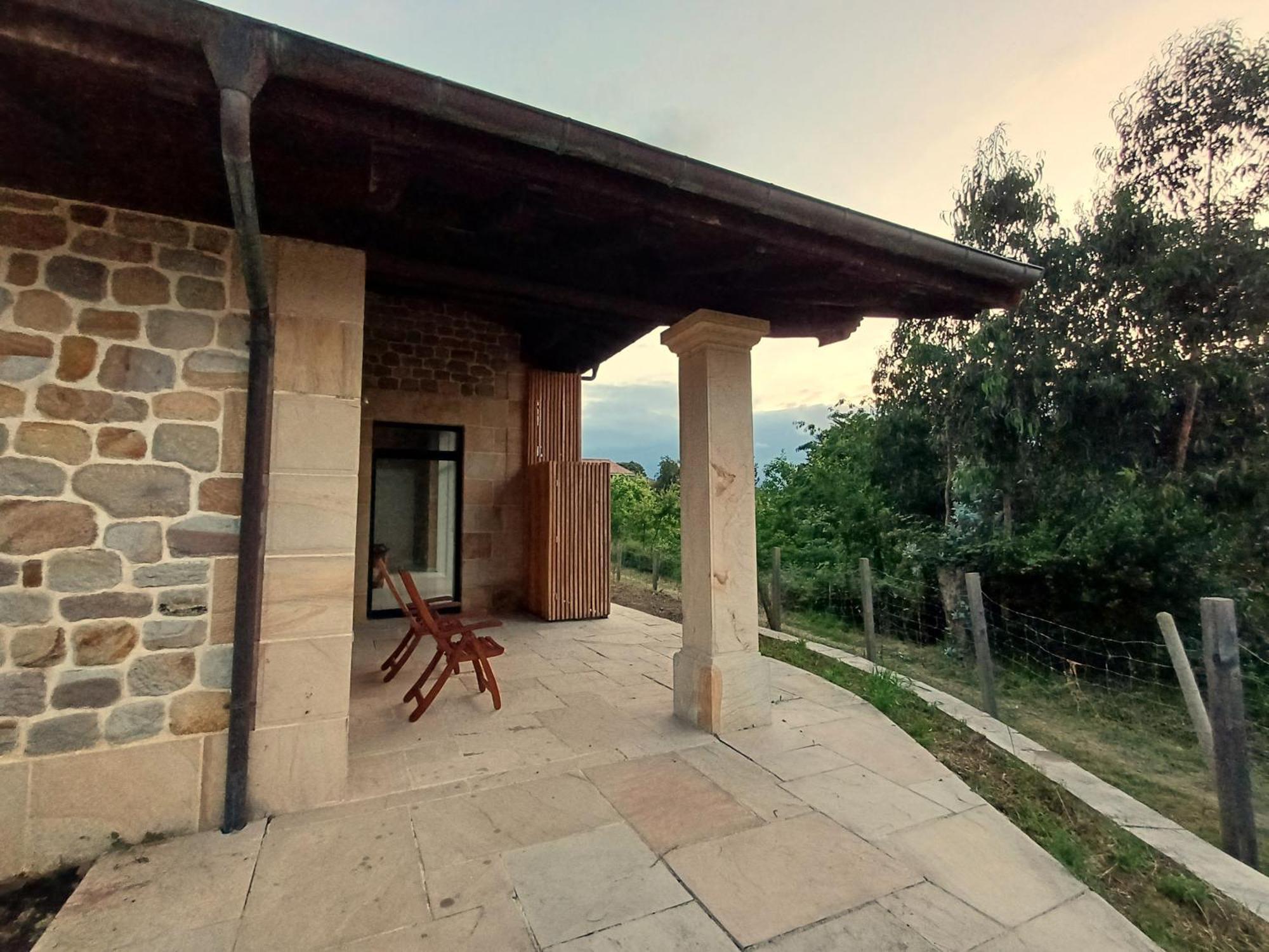 Amplio Apartamento Con Jardin En Villa Haritza Con Vistas Al Mar Ea Buitenkant foto