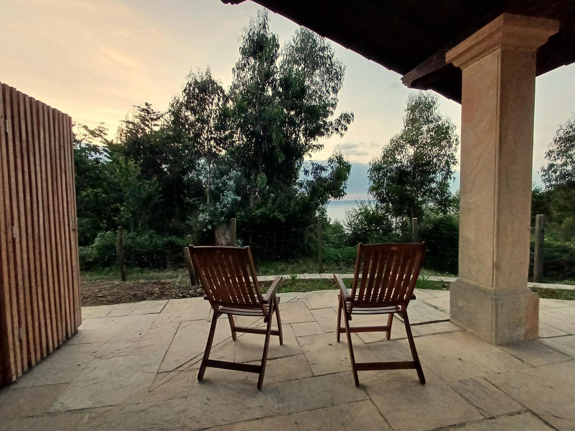 Amplio Apartamento Con Jardin En Villa Haritza Con Vistas Al Mar Ea Buitenkant foto