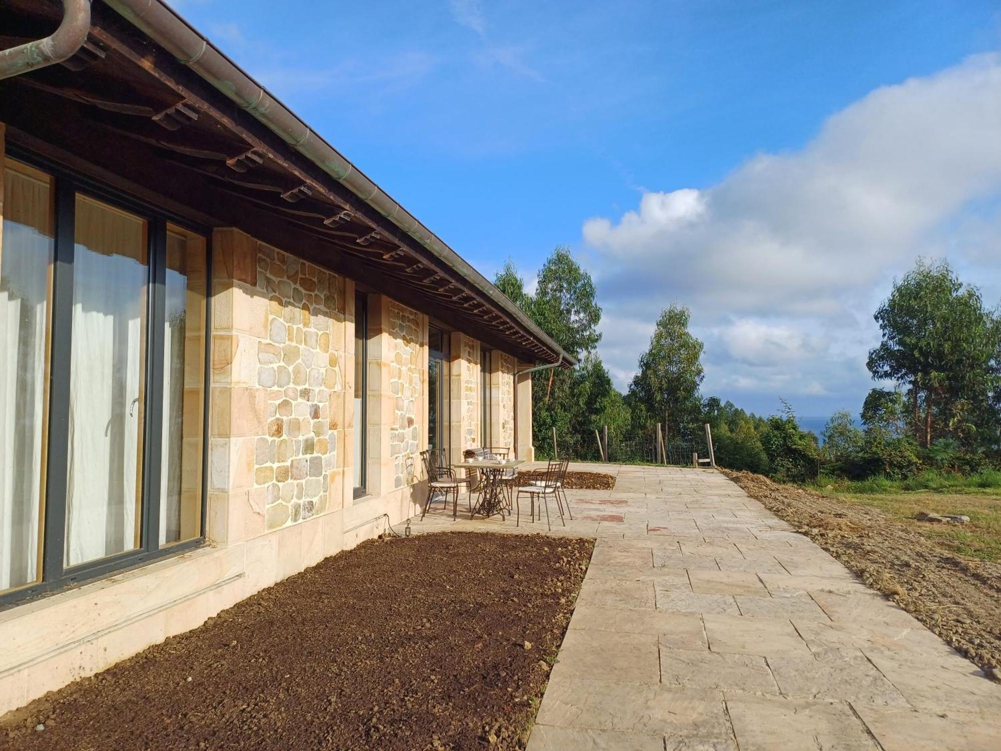 Amplio Apartamento Con Jardin En Villa Haritza Con Vistas Al Mar Ea Buitenkant foto