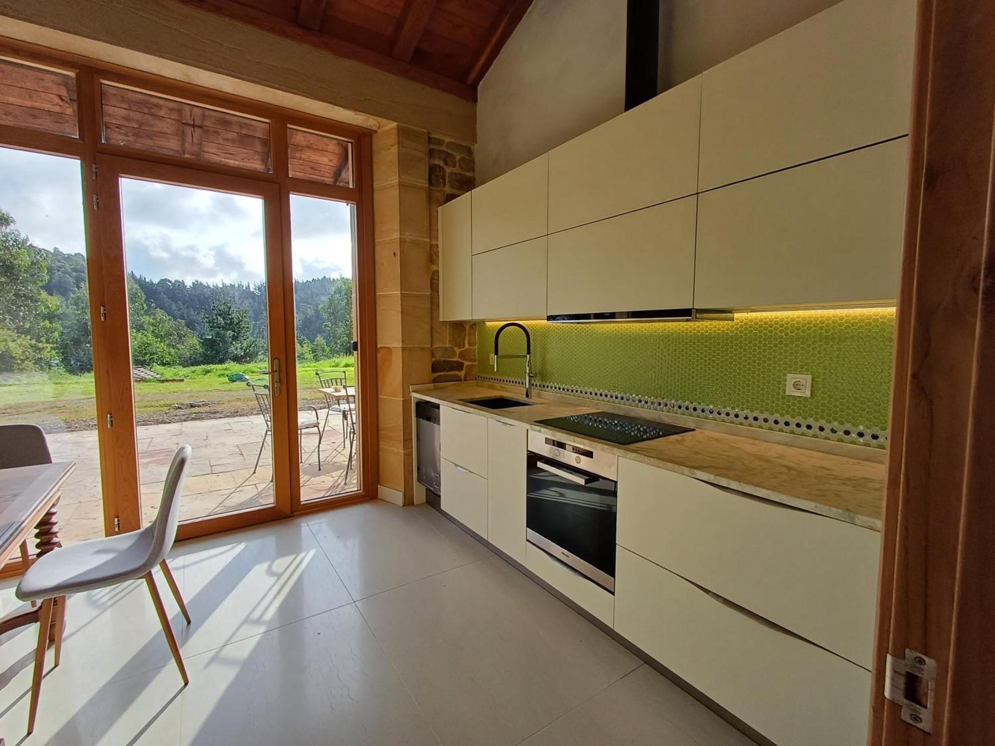 Amplio Apartamento Con Jardin En Villa Haritza Con Vistas Al Mar Ea Buitenkant foto