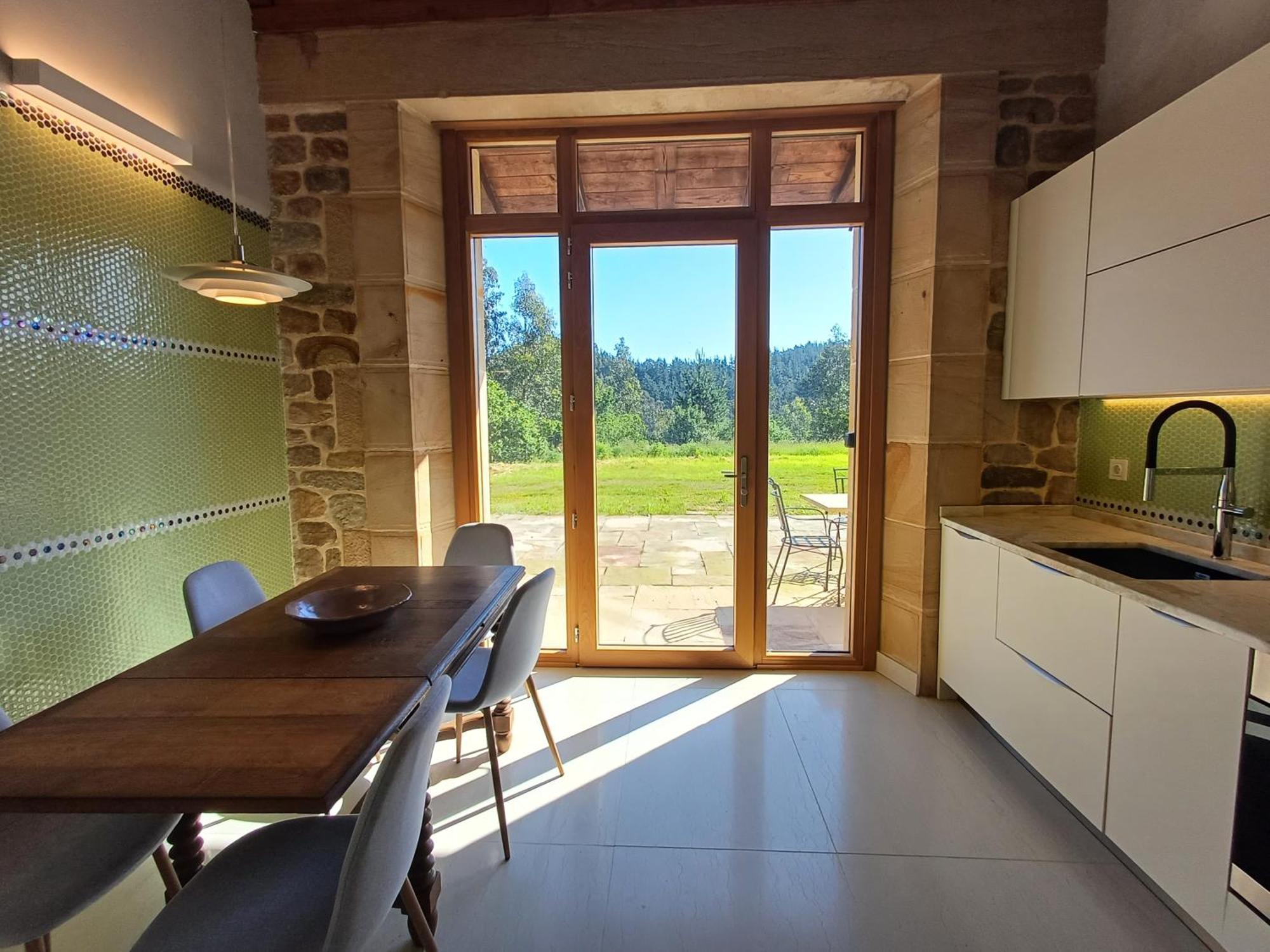 Amplio Apartamento Con Jardin En Villa Haritza Con Vistas Al Mar Ea Buitenkant foto